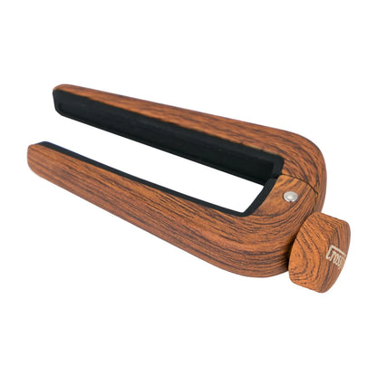 Crossfire Universal Acoustic & Classical Guitar Capo - Mahogany — view 2