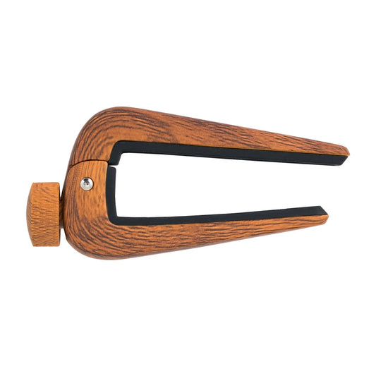 Crossfire Universal Guitar Capo for Acoustic and Classical Guitars - Mahogany