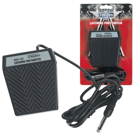 Crossfire CFST-L22 Latching On/Off Footswitch