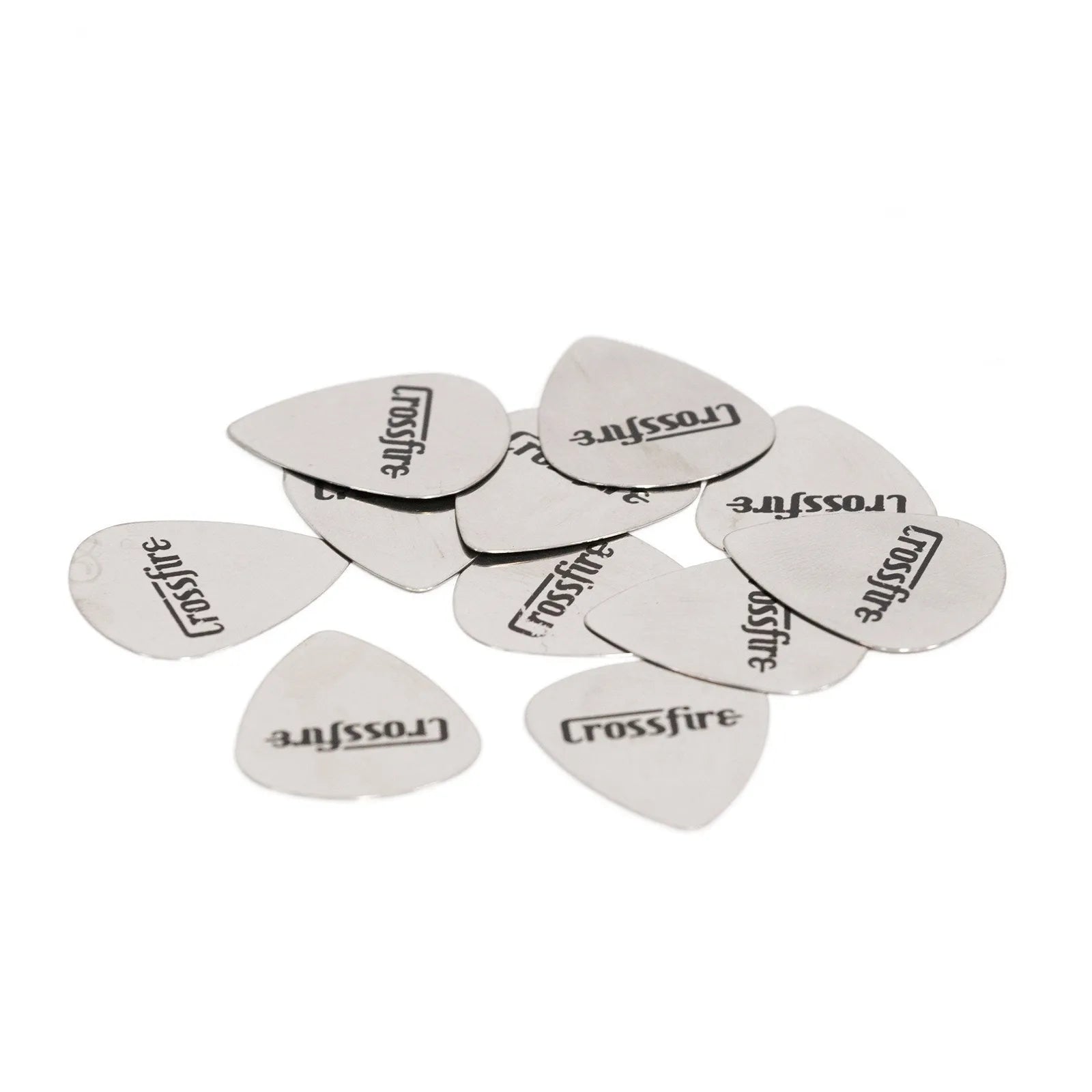 Crossfire Metal Guitar Picks - 12 Pack