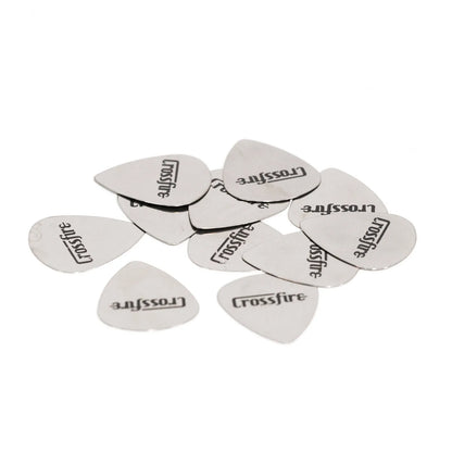 Crossfire Metal Guitar Picks - 12 Pack