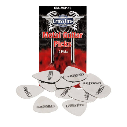 Crossfire Metal Guitar Picks - 12 Pack — view 2