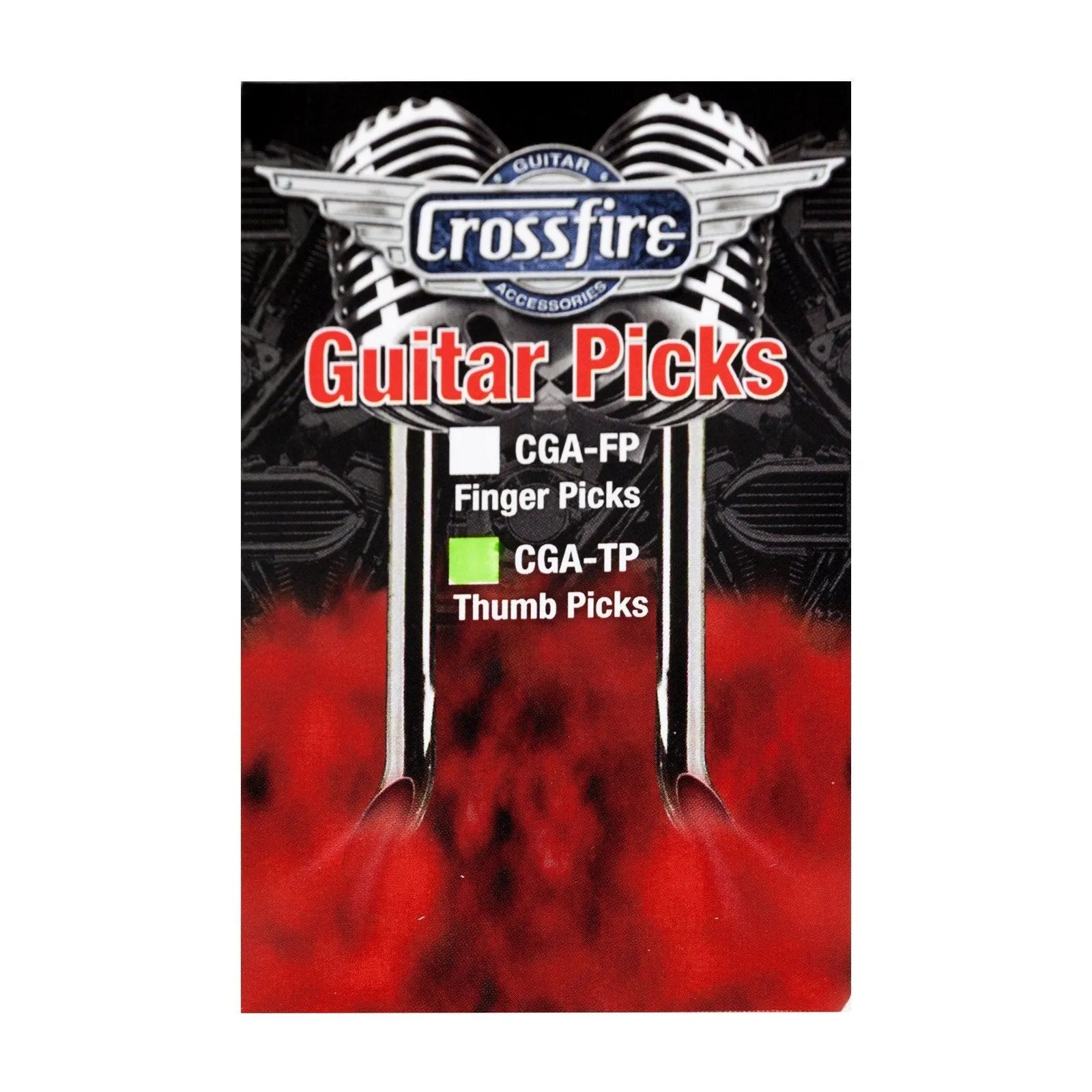 Crossfire Thumb Picks - 3 Pack in Assorted Colors — view 3