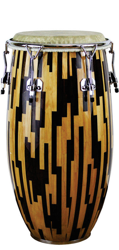 A Tempo Jaspe Dos Tonos 11" Quinto Conga Drum in Gloss Finish