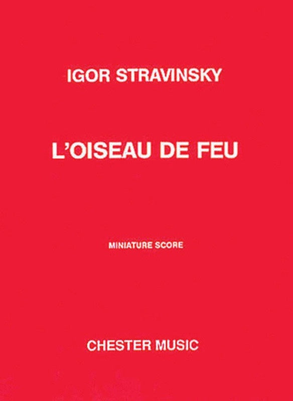 Stravinsky - Firebird Suite Study Score