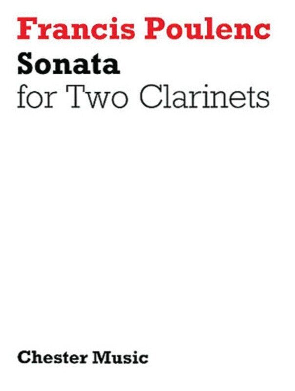 Poulenc - Sonata for Two Clarinets (Bb and A)