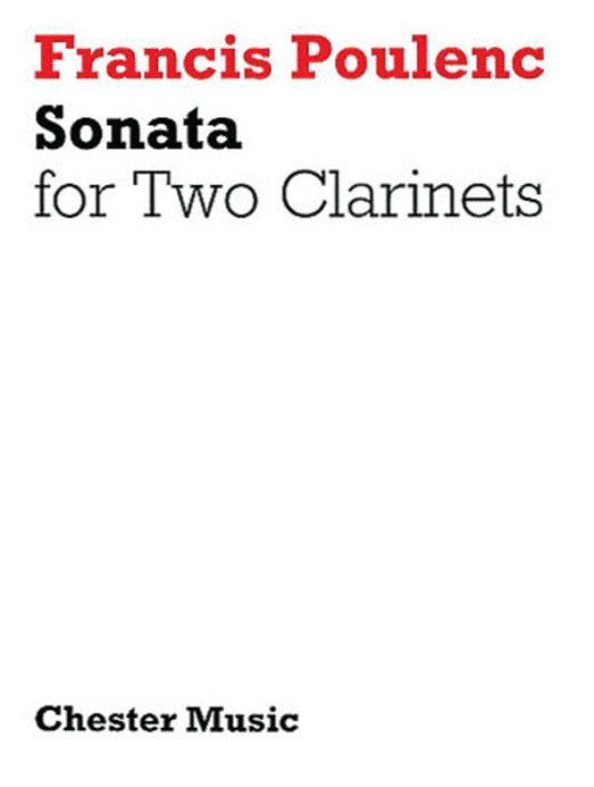 Poulenc - Sonata for Two Clarinets (Bb and A)
