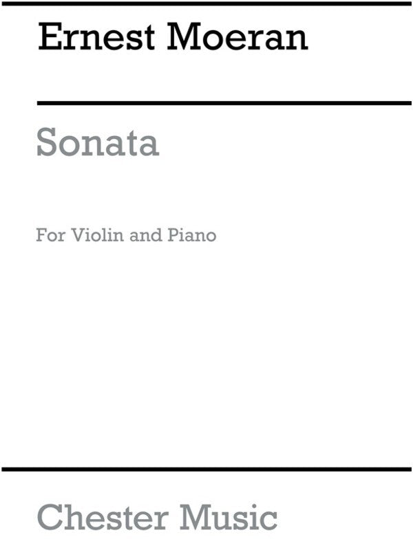 Moeran - Sonata For Violin/Piano (Pod) (Softcover Book)
