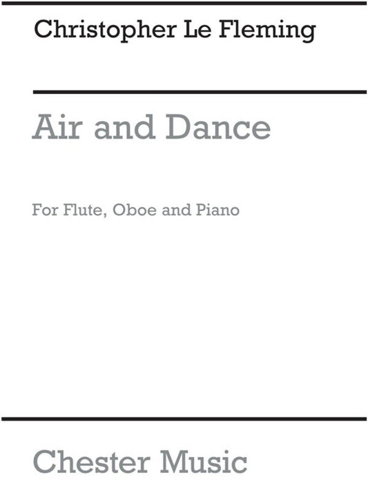 Fleming - Air And Dance Flute Or Oboe/Piano (Pod) (Softcover Book)