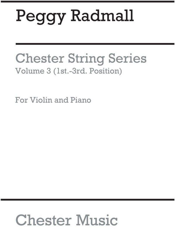 Chester String Series Violin Book 3 for Intermediate Violinists