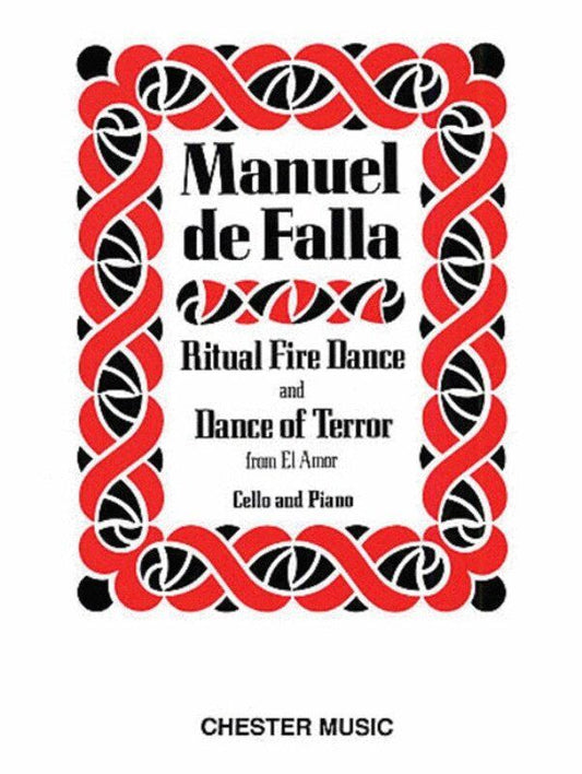 Falla - Ritual Fire Dance for Cello/Piano, Arranged by Gregor Piatigorsky, Publisher: Chester Music, 1 Page