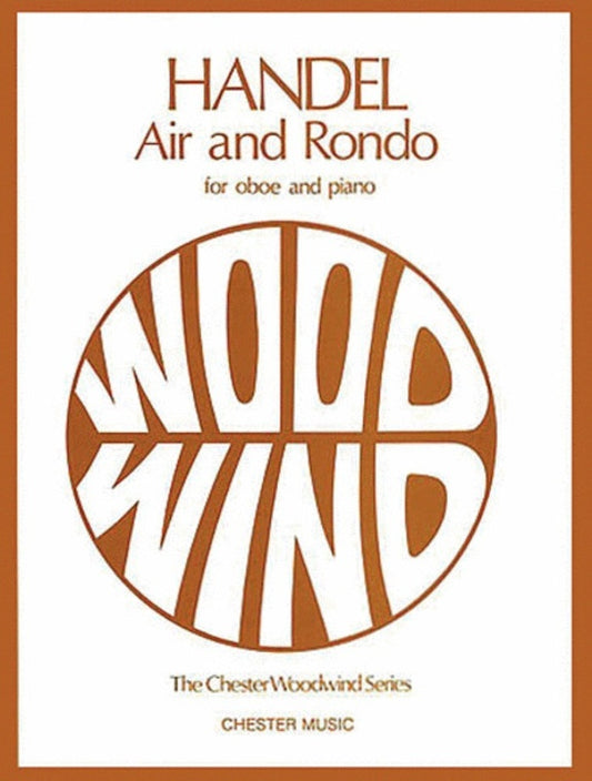Handel - Air And Rondo For Oboe/Piano (Softcover Book)