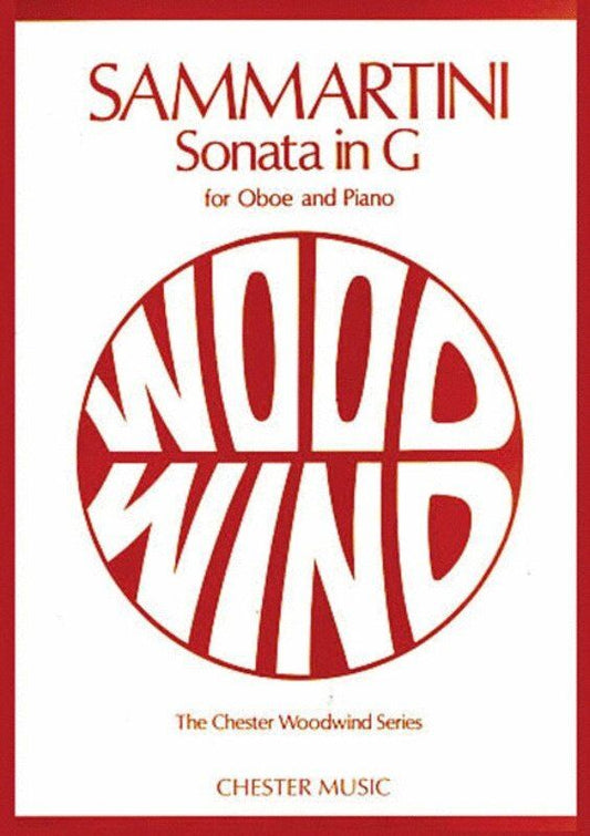 Sammartini - Sonata in G Major for Oboe and Piano Edited by Evelyn Rothwell