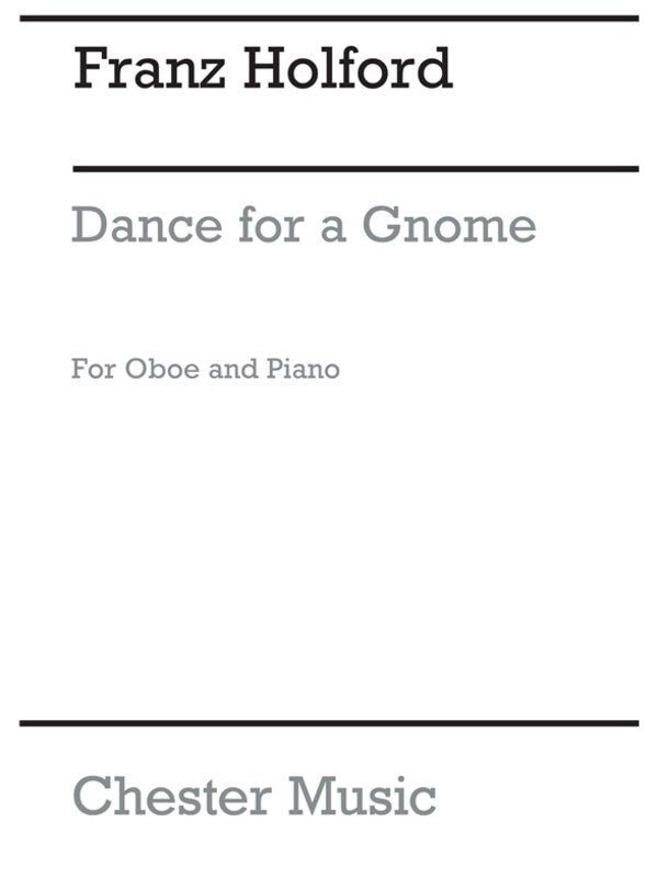 Holford - Dance For A Gnome Oboe/Piano (Softcover Book)