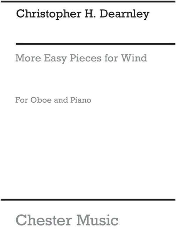 Dearnley - More Easy Pieces Oboe/Piano (Pod) (Softcover Book)