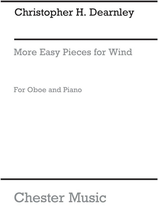 Dearnley - More Easy Pieces Oboe/Piano (Pod) (Softcover Book)
