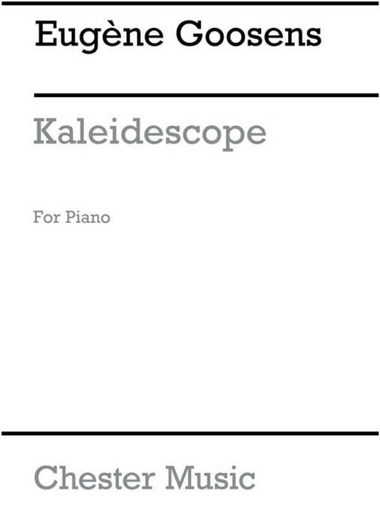Goossens - Kaleidoscope Op 18 For Piano (Pod) (Softcover Book)