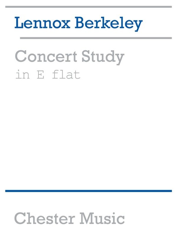 Berkeley - Concert Study E Flat Op 48 No 2 Piano (Softcover Book)