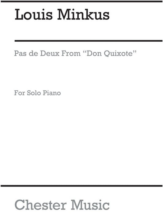 Minkus - Pas De Deux From Don Quixote Piano (Softcover Book)