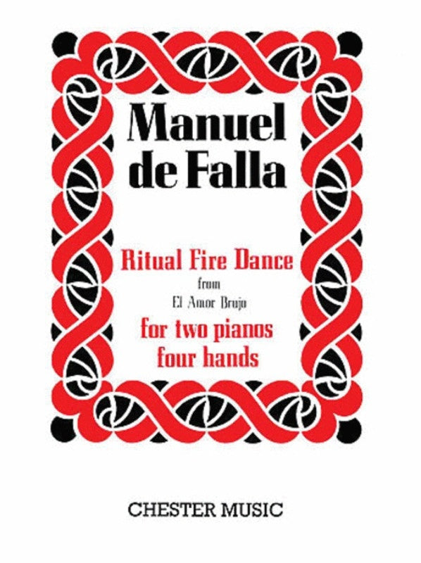 Falla - Ritual Fire Dance For 2 Pianos (Softcover Book)