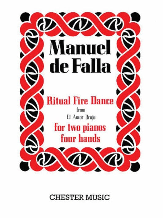 Falla - Ritual Fire Dance For 2 Pianos (Softcover Book)