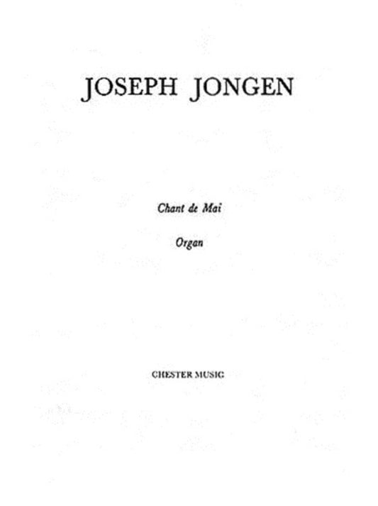 Jongen - Chant De May For Organ (Softcover Book)