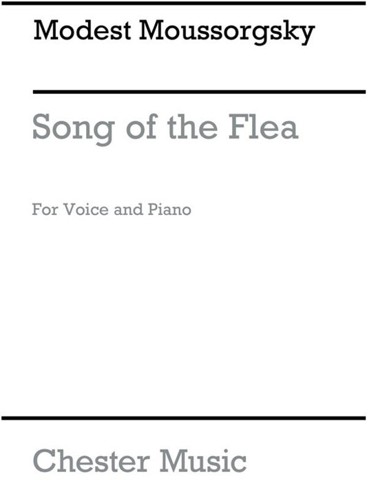 Moussorgsky - Song Of The Flea Baritone/Piano