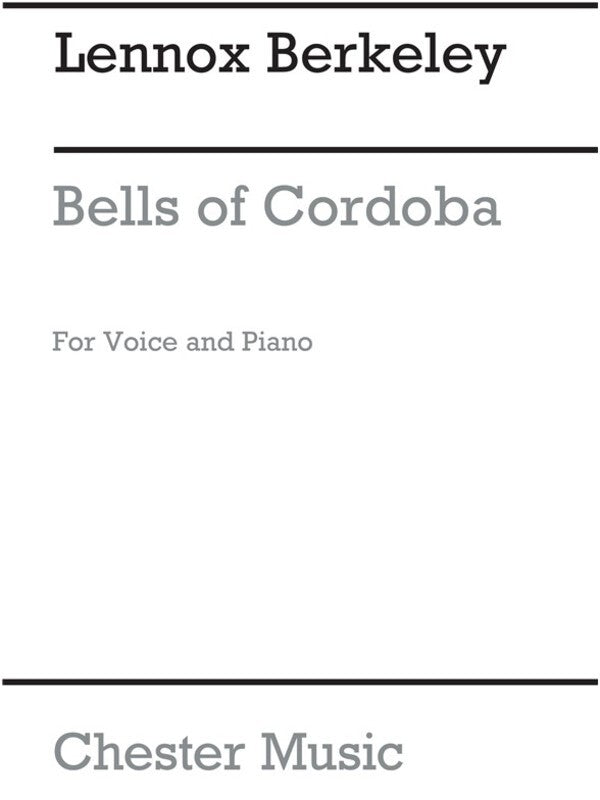 Berkeley - Bells Of Cordoba High Voice/Piano (Pod)