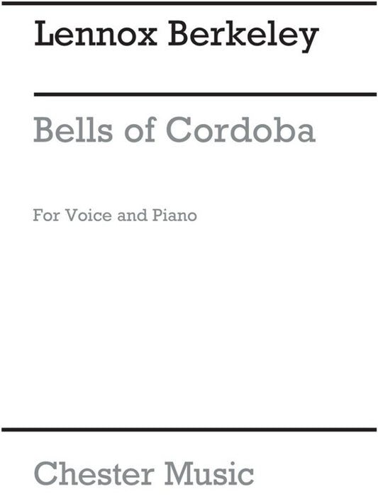 Berkeley - Bells Of Cordoba High Voice/Piano (Pod)