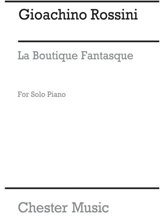 Respighi La Boutique Fantasque Piano(Arc) (Softcover Book)