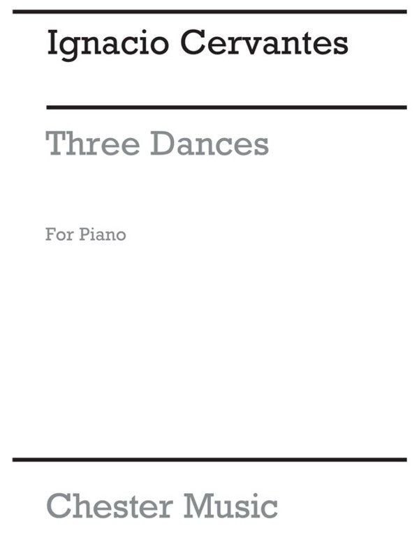 Cerventes - I Three Dance Piano (Softcover Book)