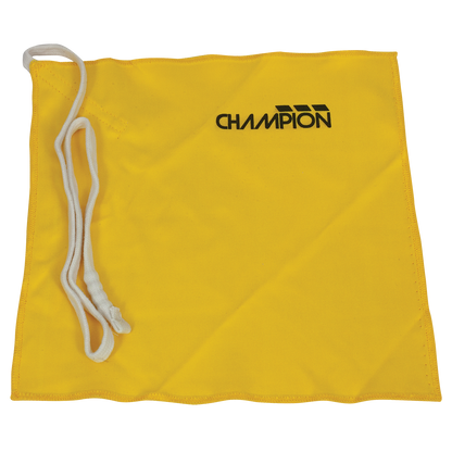 Champion CH332 Clarinet Pull-Through with Yellow Microfibre Cloth and Weighted String