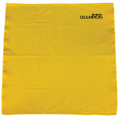 Champion CH334 Yellow Microfiber Polishing Cloth for Brass & Woodwind Instruments — view 2