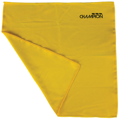 Champion CH334 Yellow Microfiber Polishing Cloth for Brass & Woodwind Instruments