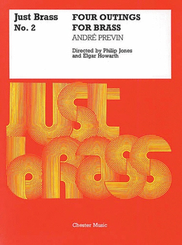 Just Brass 02 4 Outings Previn (Music Score/Parts) Book