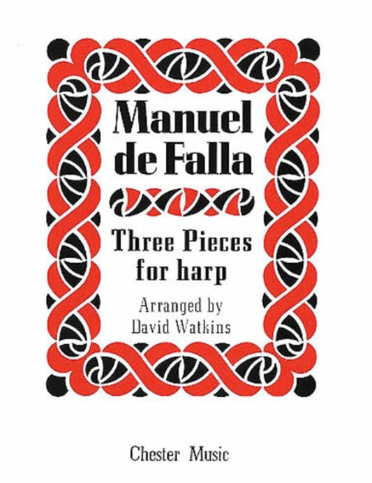 Falla 3 Pieces For The Harp (Softcover Book)