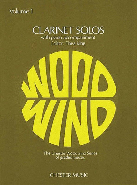 Clarinet Solos Volume 1 Edited by Thea King