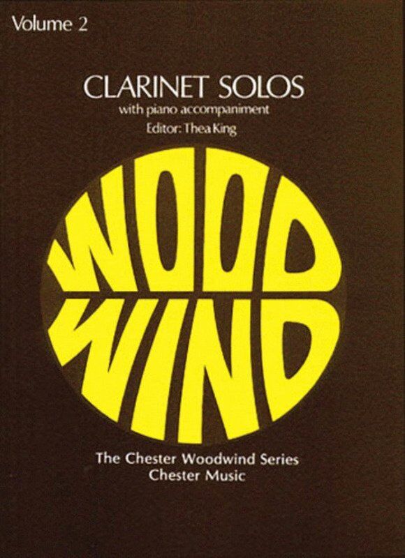 Clarinet Solos Volume 2 Edited by Thea King