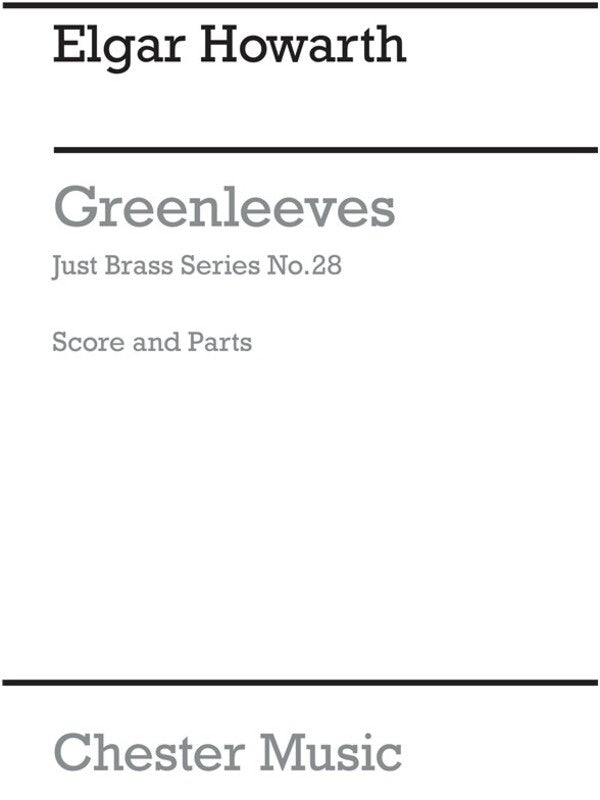 Just Brass 28 Greensleeves Howarth(Arc) (Music Score/Parts) Book