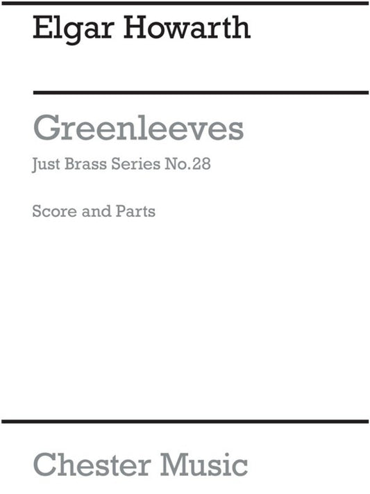 Just Brass 28 Greensleeves Howarth(Arc) (Music Score/Parts) Book