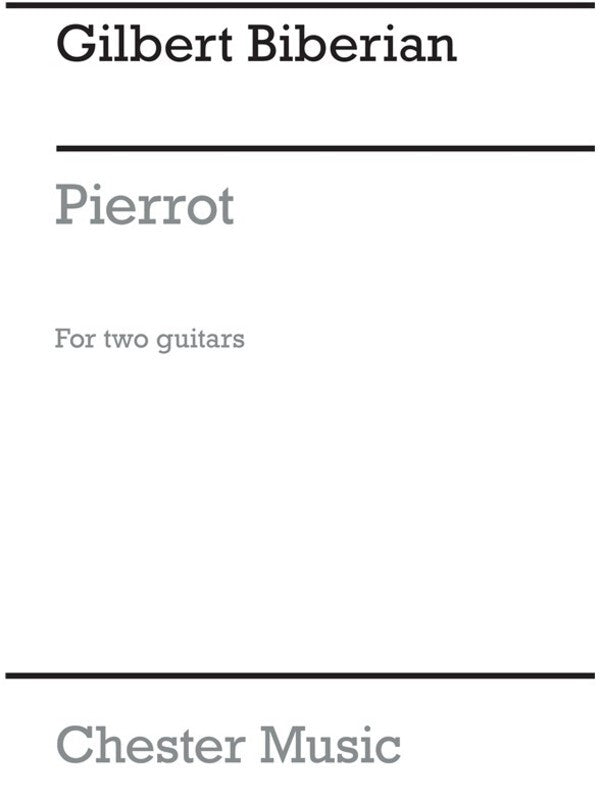 Biberian Pierrot 2 Guitars(Arc) (Softcover Book)