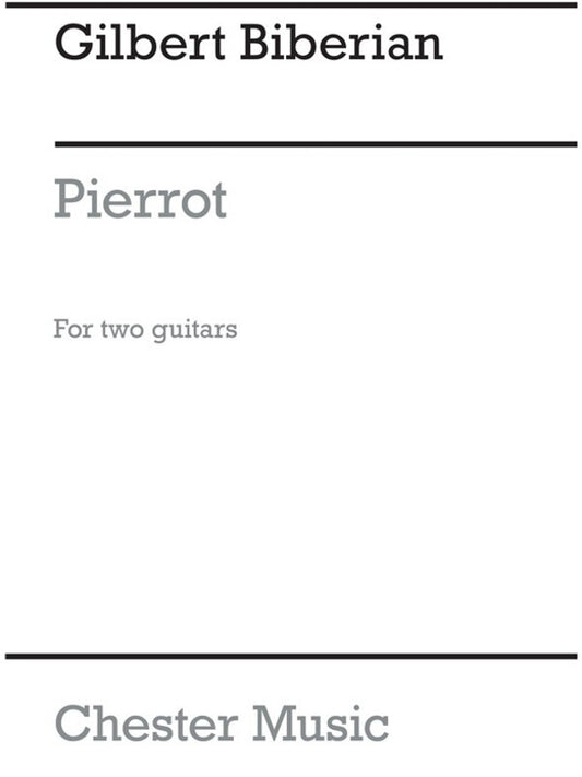 Biberian Pierrot 2 Guitars(Arc) (Softcover Book)