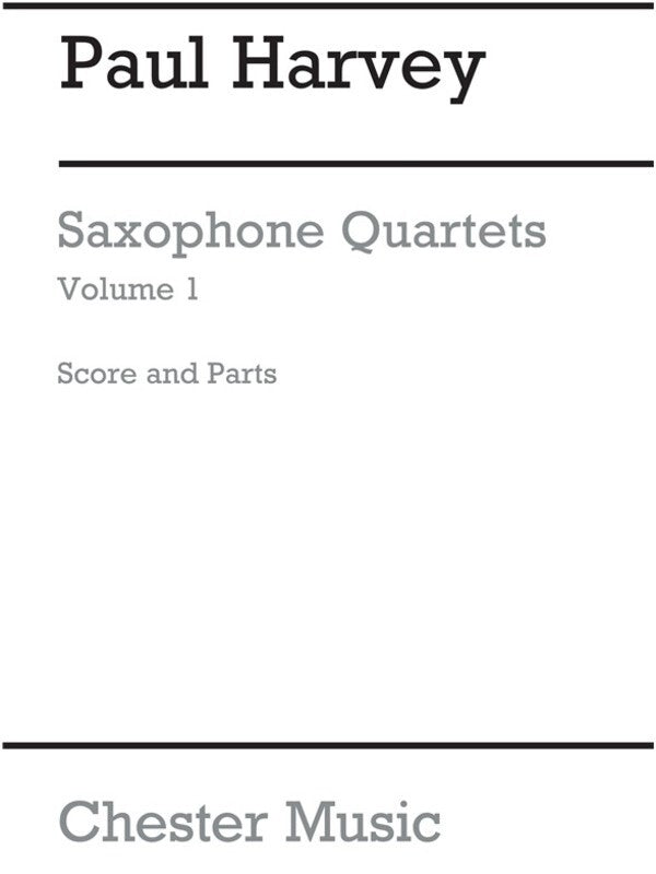 Harvey Saxophone Quartets Book 1(Arc) (Music Score/Parts) Book