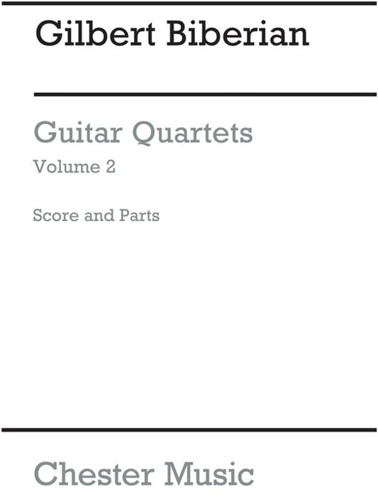 Biberian Guitar Quartets Vol.2(Arc) (Music Score/Parts) Book