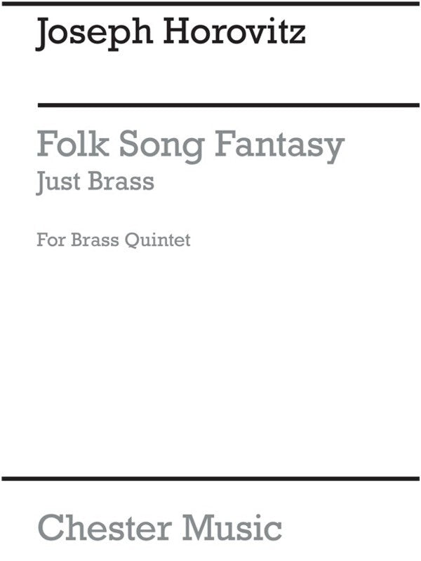Just Brass 33 Folk Song Fantasy Horovitz (Music Score/Parts) Book