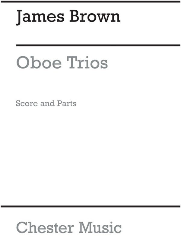 Oboe Trios Vol.1(Ed.Brown)(Archive Ed.) (Music Score/Parts) Book