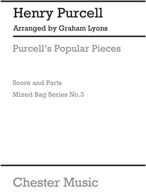 Mixed Bag No.3 Purcell Popular Pieces (Score/Parts)