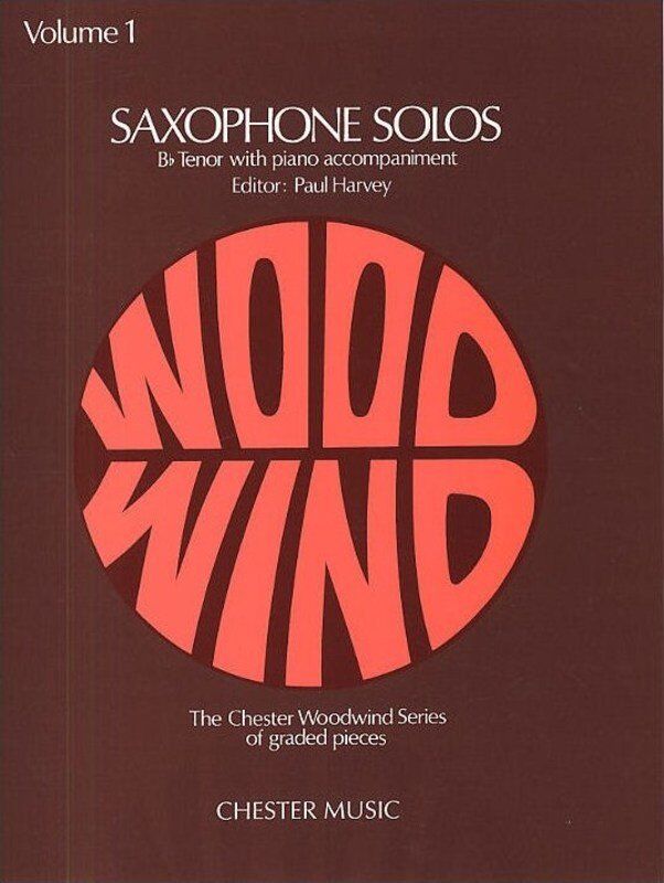 Tenor Sax Solos Volume 1 Edited by Paul Harvey