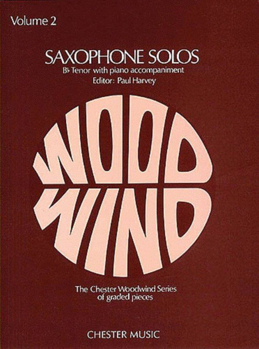 Tenor Sax Solos Volume 2 Edited by Paul Harvey