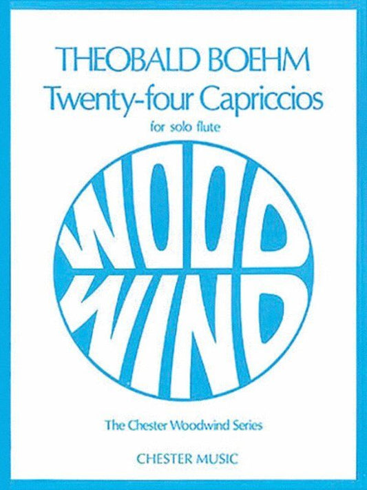 Boehm 24 Caprices for Solo Flute, Edited by Trevor Wye, Chester Music, 44 Pages